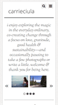 Mobile Screenshot of carrieciula.com